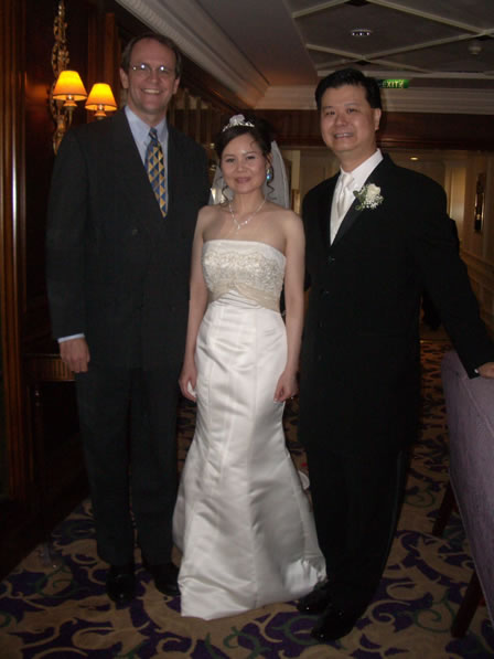Philip & Wen Chan with Rev. Nielson
